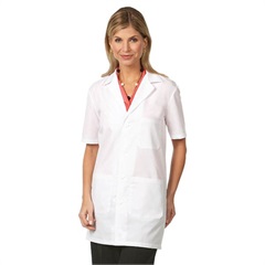 Unisex Short Sleeve Lab Coat